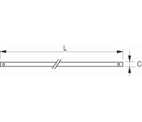 Mango de carraca 3/4
